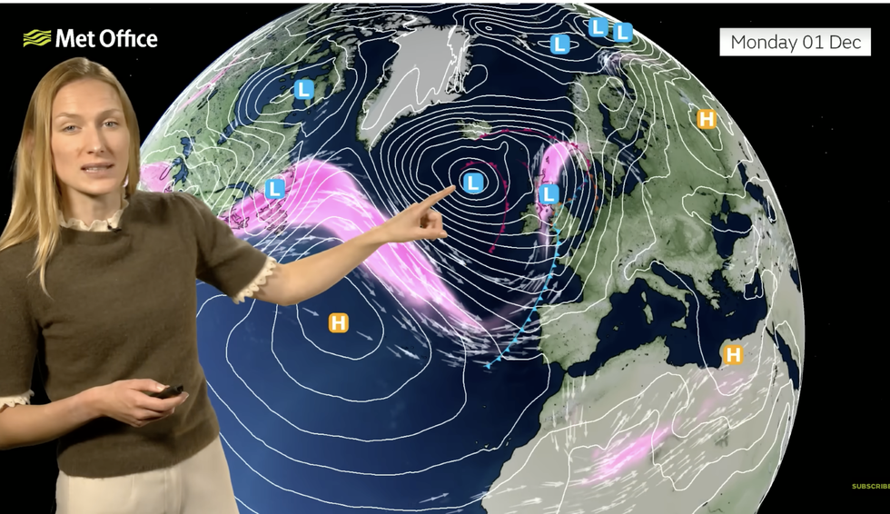 Annie Shuttleworth warns cold air over US will fire the jet