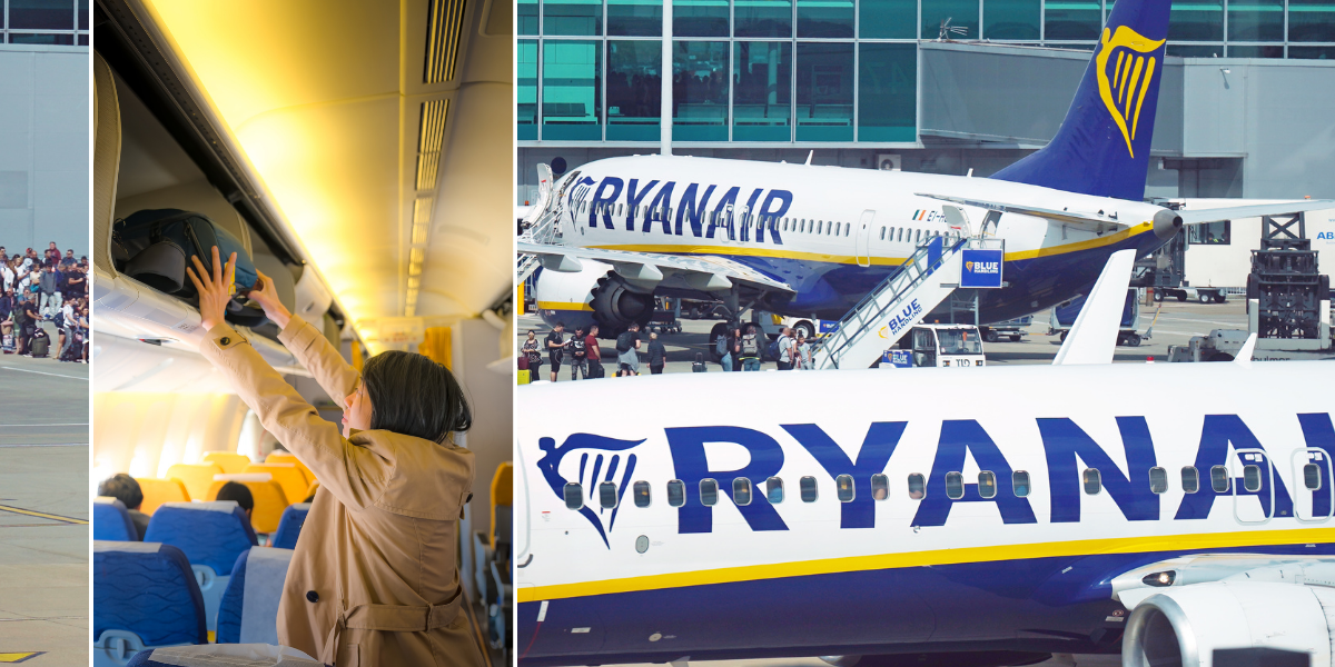 NextImg:Ryanair repays 'oversize' bag charge as passenger's bag 'fit flush' into measuring cage