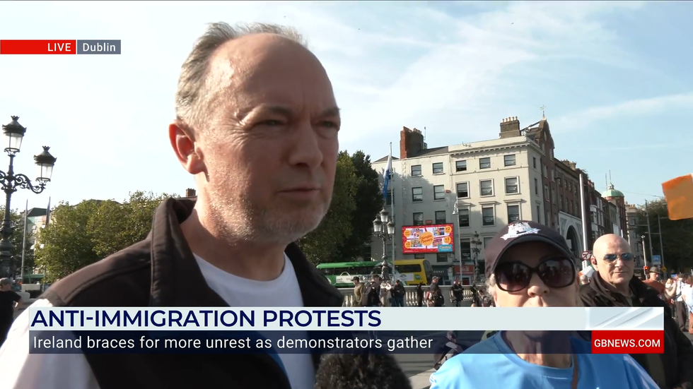 Another demonstrator claimed "they don't want to listen"