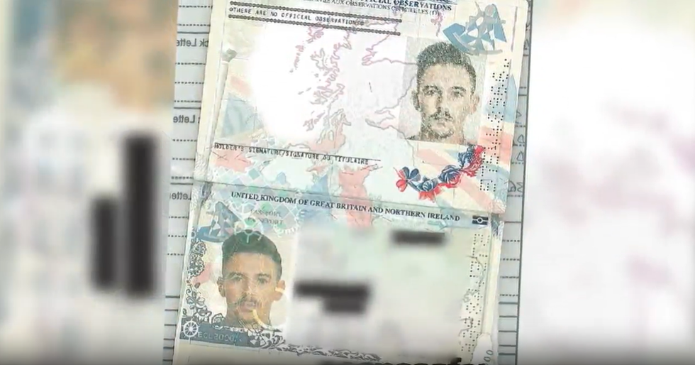 Another example of a false passport