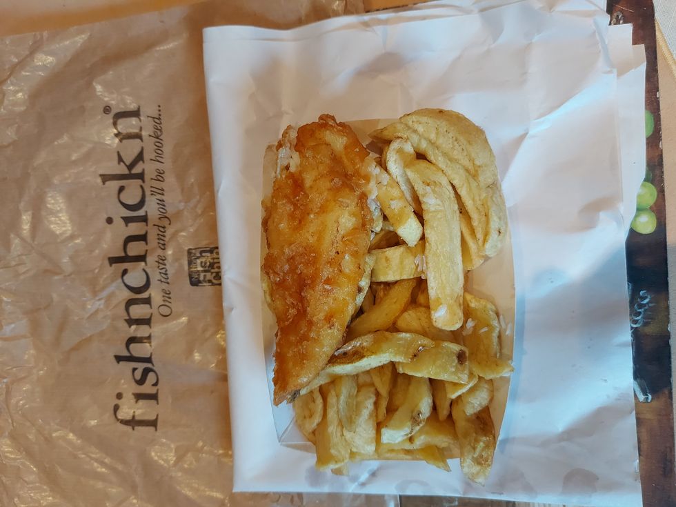 Another image of Varley's meal