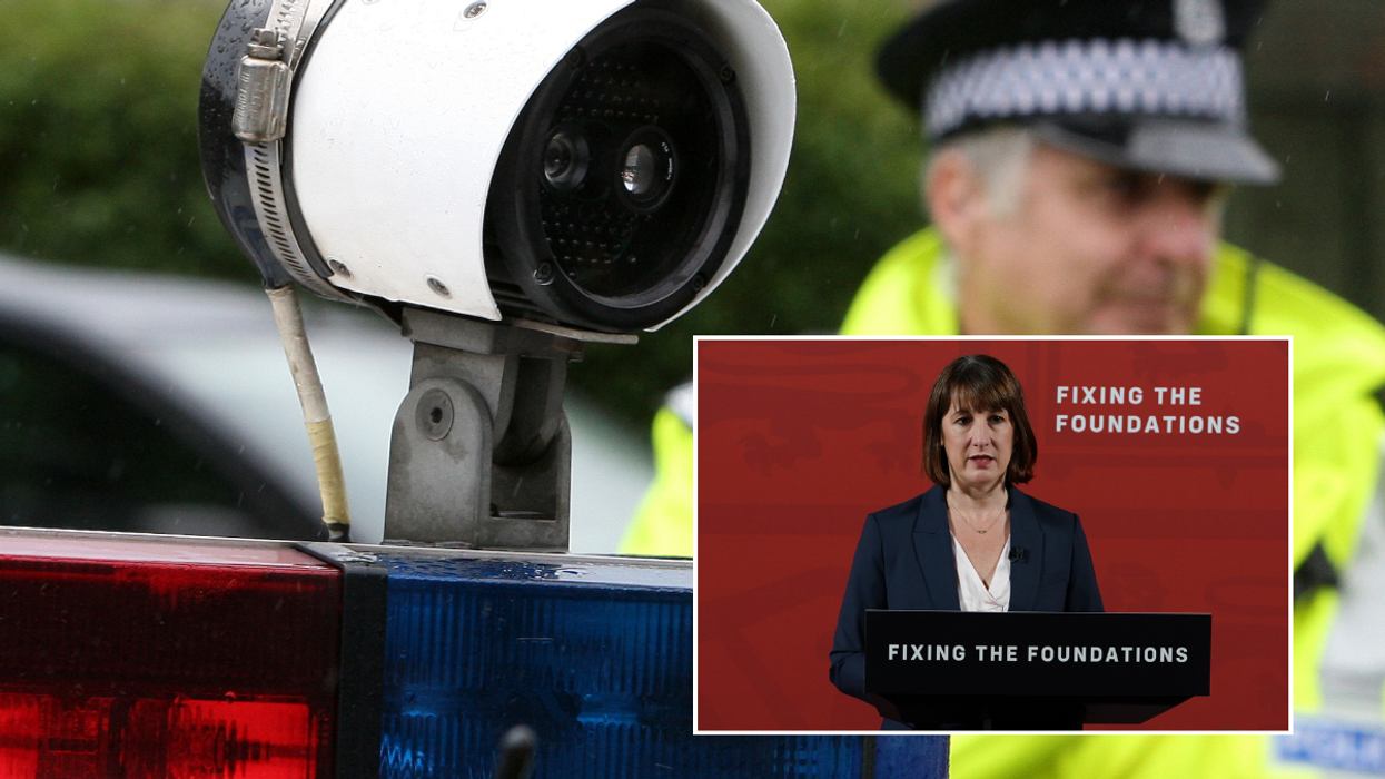 ANPR camera and Rachel Reeves