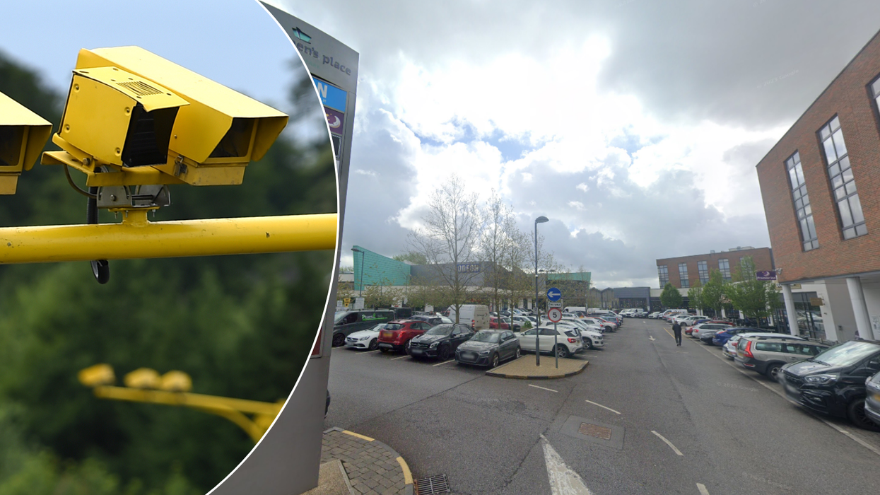 ANPR camera/Wiltshire car park