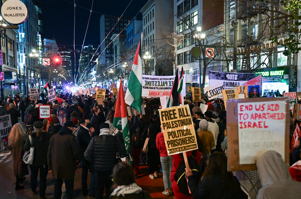 ANSWER protesters
