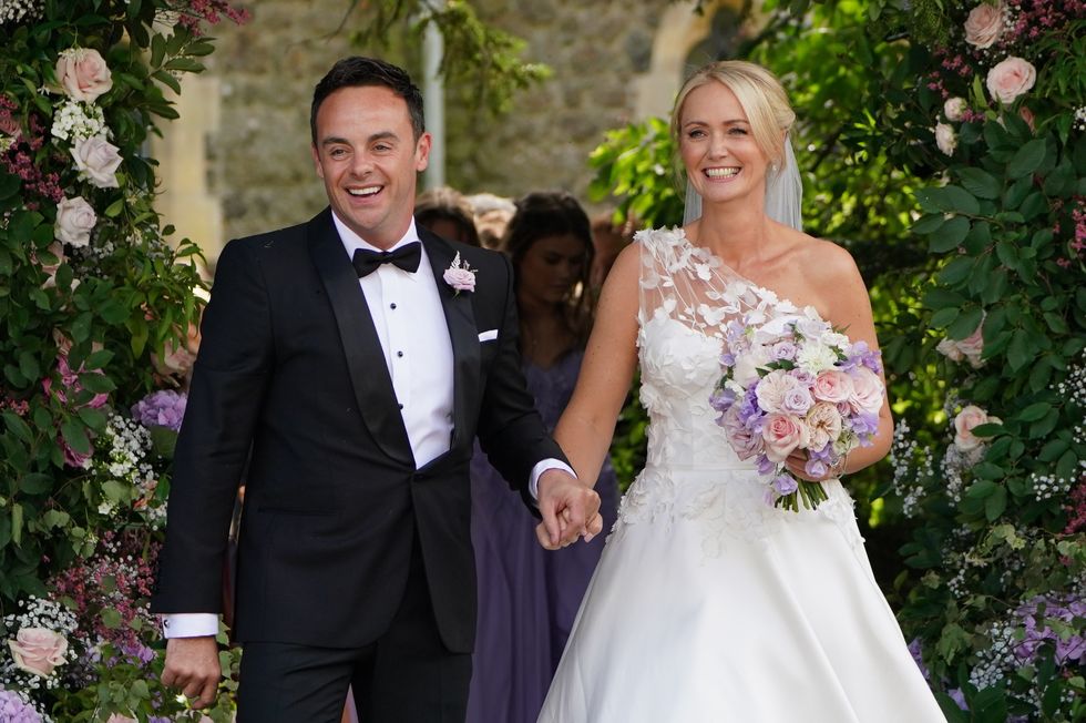 Ant McPartlin and wife Anne-Marie
