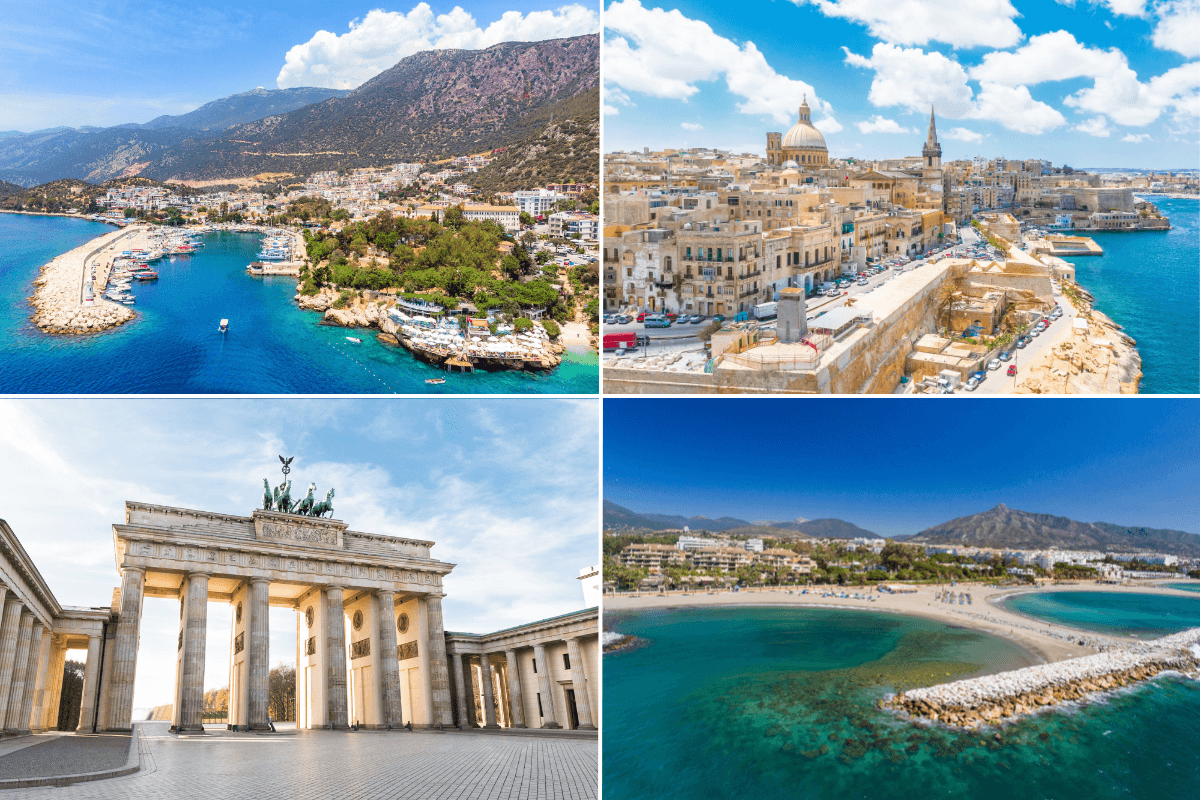 Antalya / Malta / Berlin / Marbella