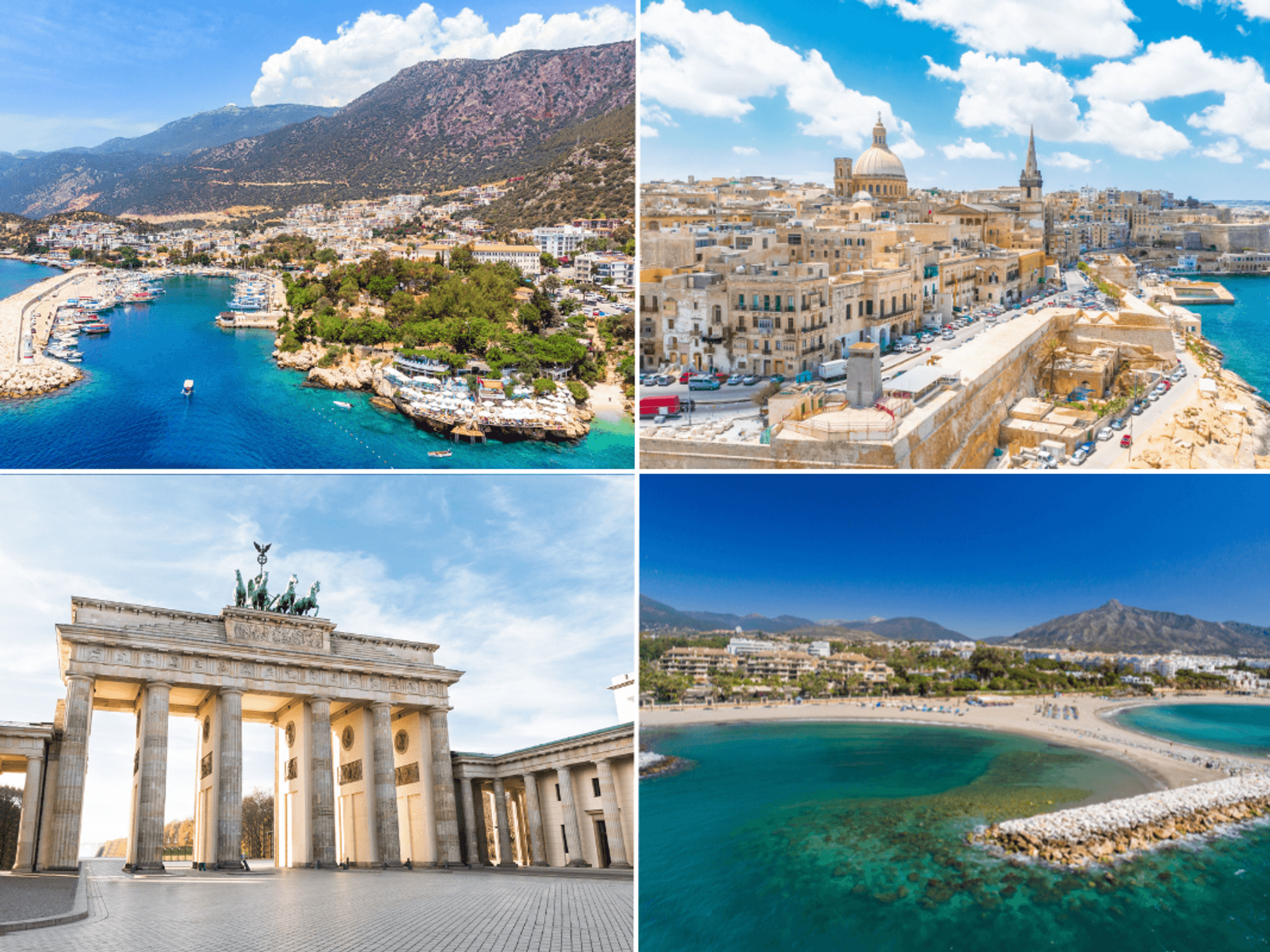 Antalya / Malta / Berlin / Marbella