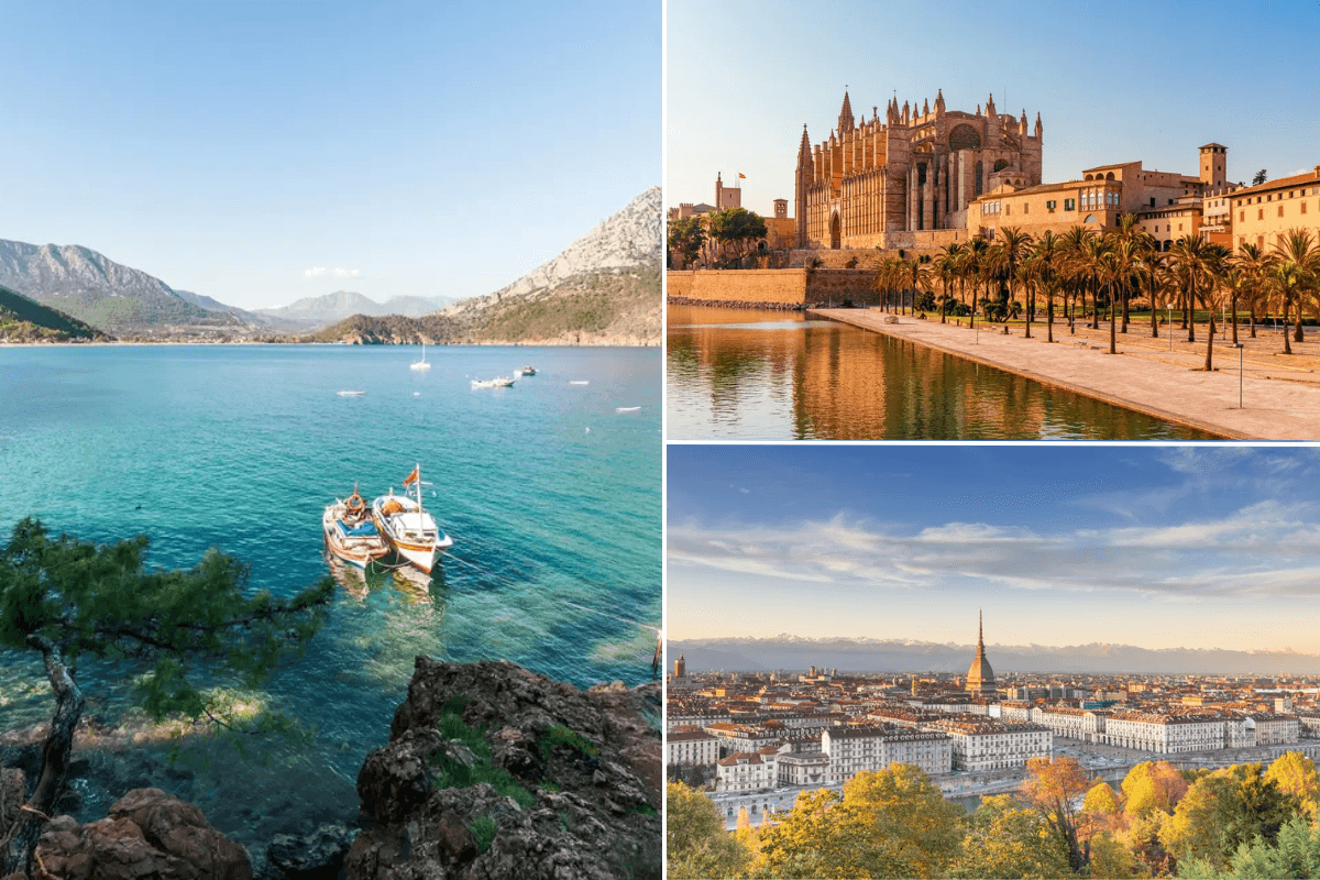 Antalya / Palma / Turin