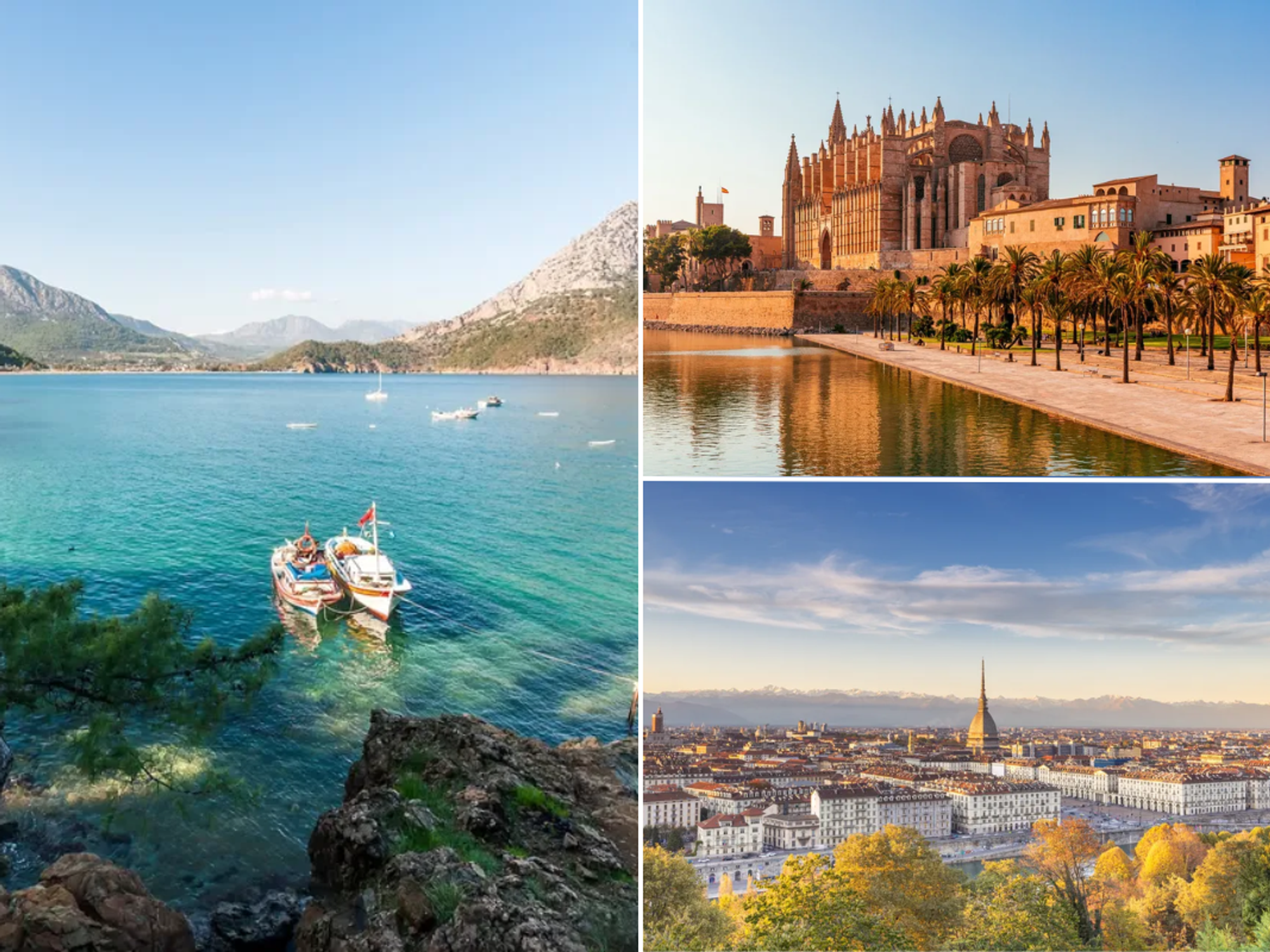 Antalya / Palma / Turin