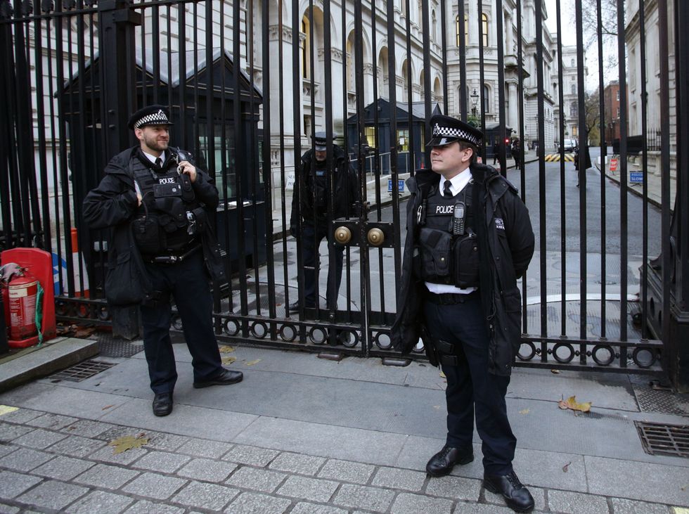 Anthony Collins sent a suspicious package to Downing Street.