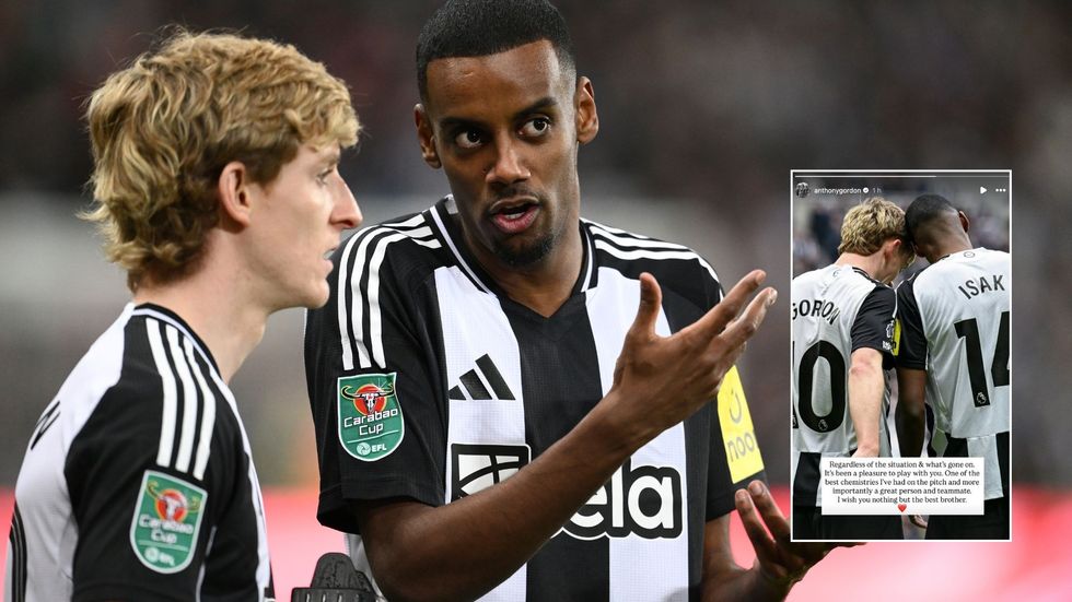 Anthony Gordon breaks silence on Alexander Isak transfer saga after sealing Liverpool move