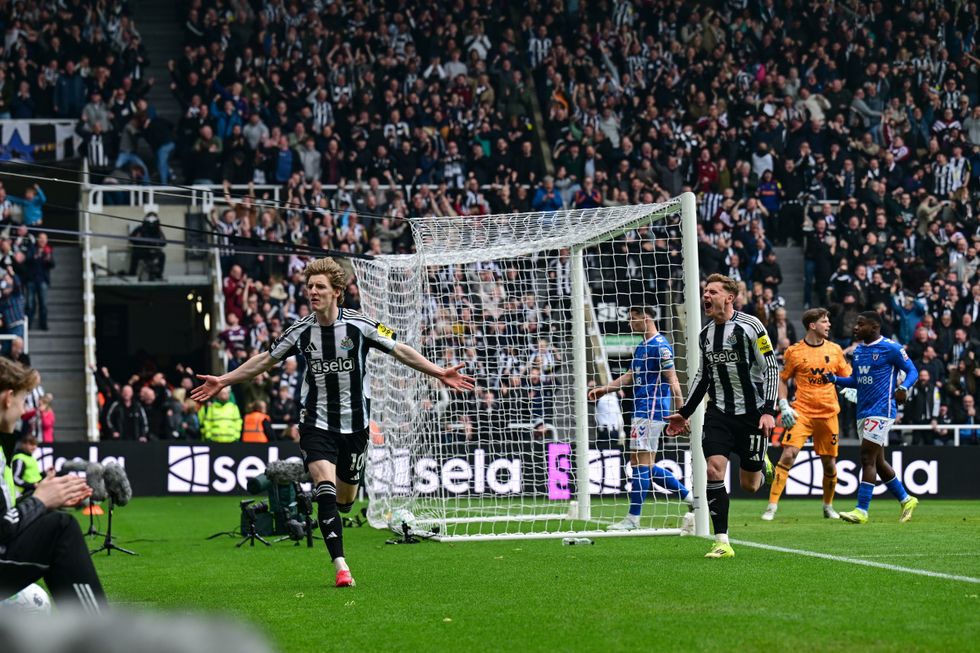 Anthony Gordon has been in sensational form for Newcastle once again this season