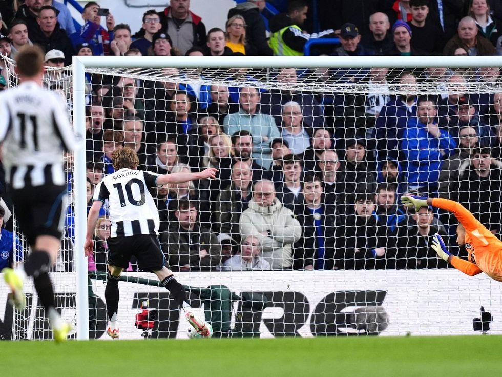 Anthony Gordon scored the winner as Newcastle beat Chelsea on Saturday night