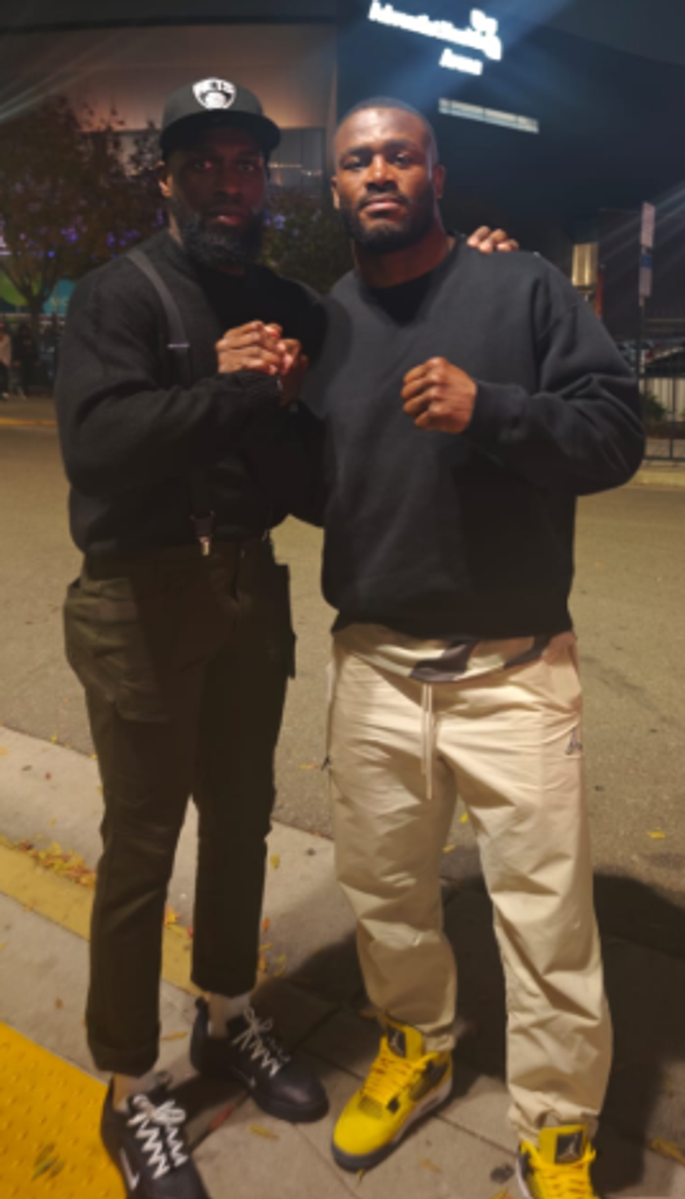 Anthony Holloway and Chev Clarke