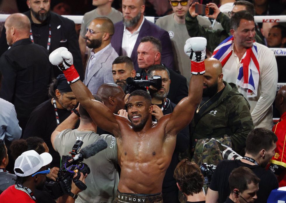 Anthony Joshua admitted his performance was not good enough against Jake Paul