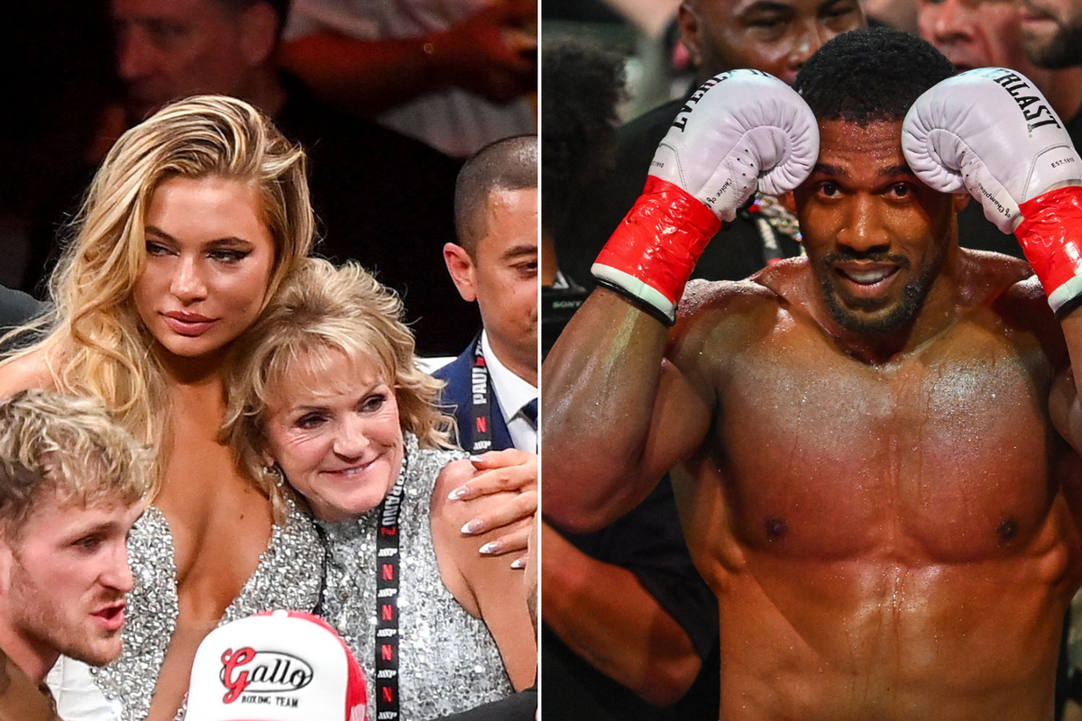 Anthony Joshua and Jake Paul’s family