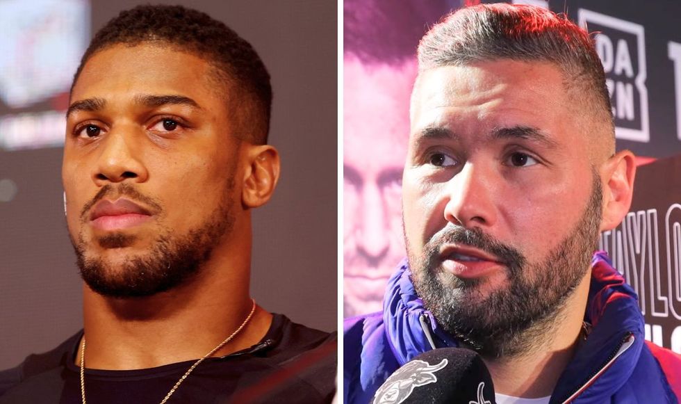 Anthony Joshua and Tony Bellew