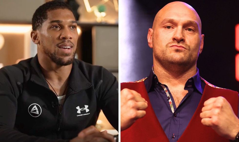 Anthony Joshua and Tyson Fury