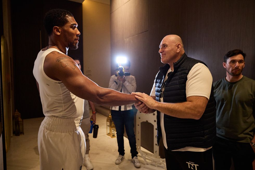 Anthony Joshua and Tyson Fury