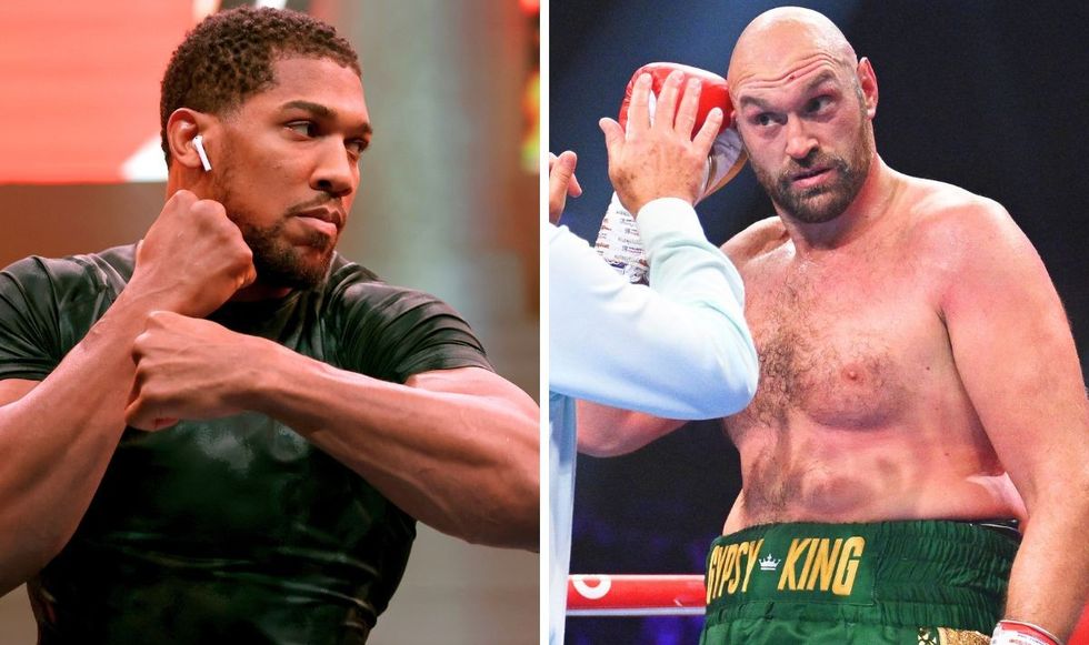 Anthony Joshua and Tyson Fury