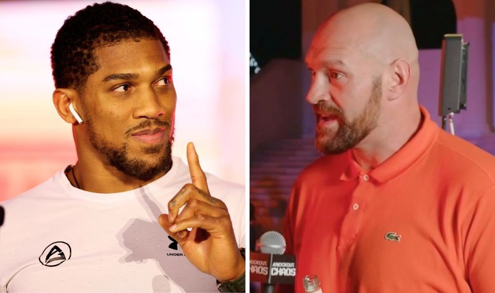 Anthony Joshua and Tyson Fury