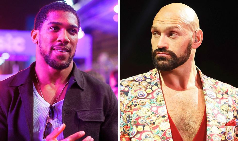 Anthony Joshua and Tyson Fury