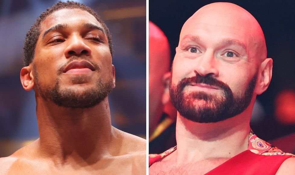 Anthony Joshua and Tyson Fury