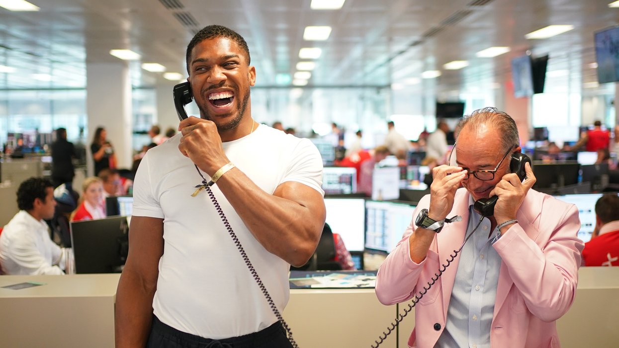 Anthony Joshua boxing