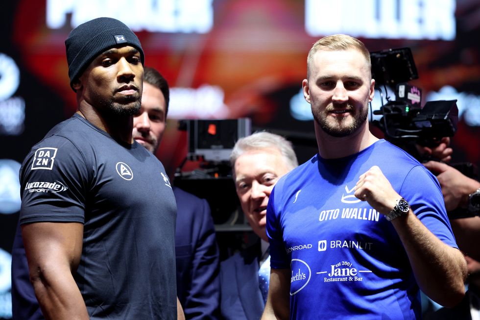 Anthony Joshua boxing