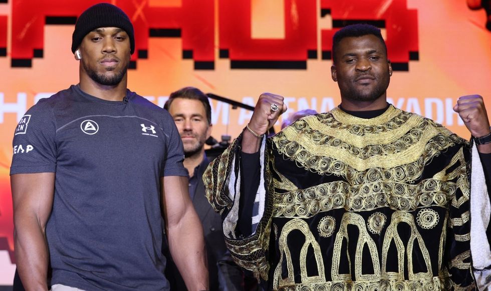 Anthony Joshua Francis Ngannou