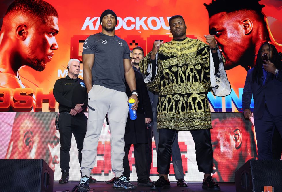 Anthony Joshua Francis Ngannou