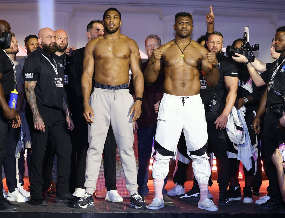 Anthony Joshua Francis Ngannou