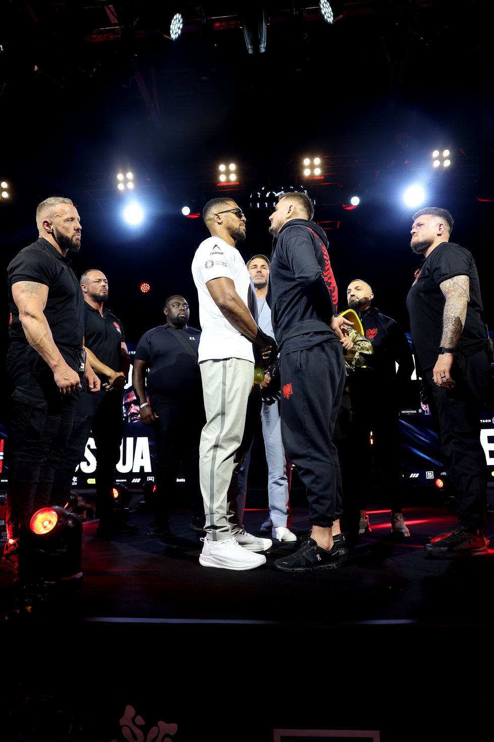 Anthony Joshua has signed a two-fight agreement with Kristian Prenga