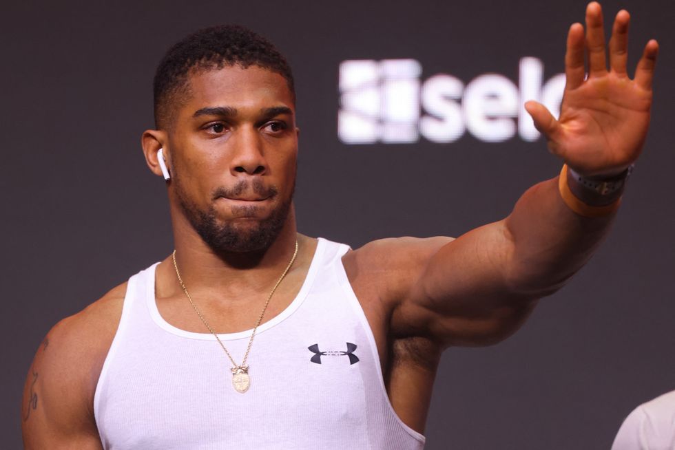 Anthony Joshua is hoping to fight Deontay Wilder next