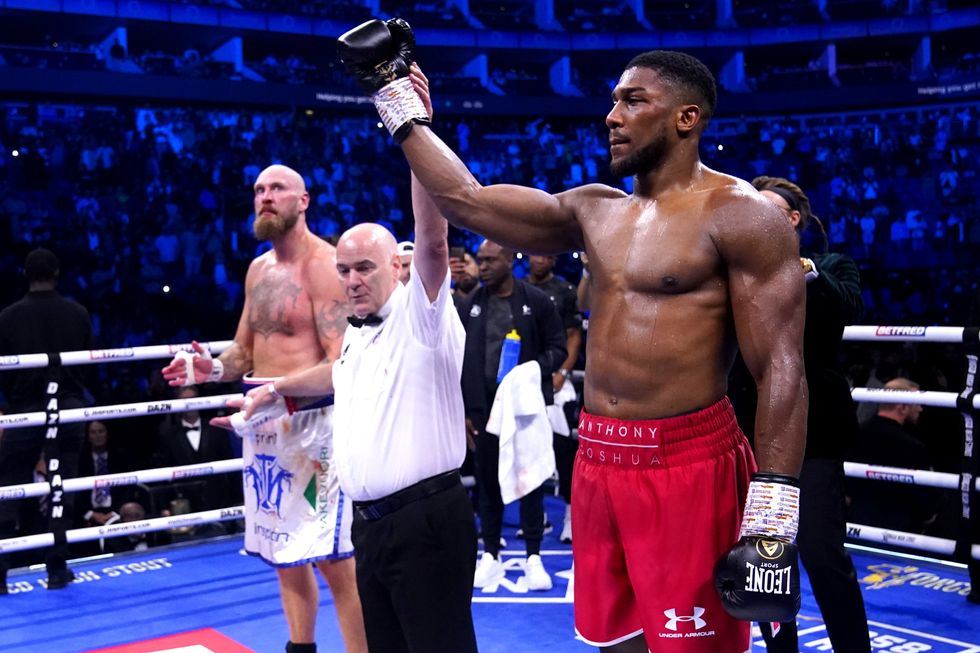 Anthony Joshua is looking to rebuild his career