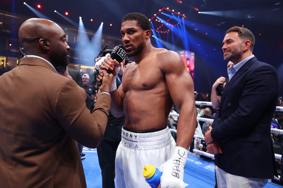 Anthony Joshua is ready for his next challenge