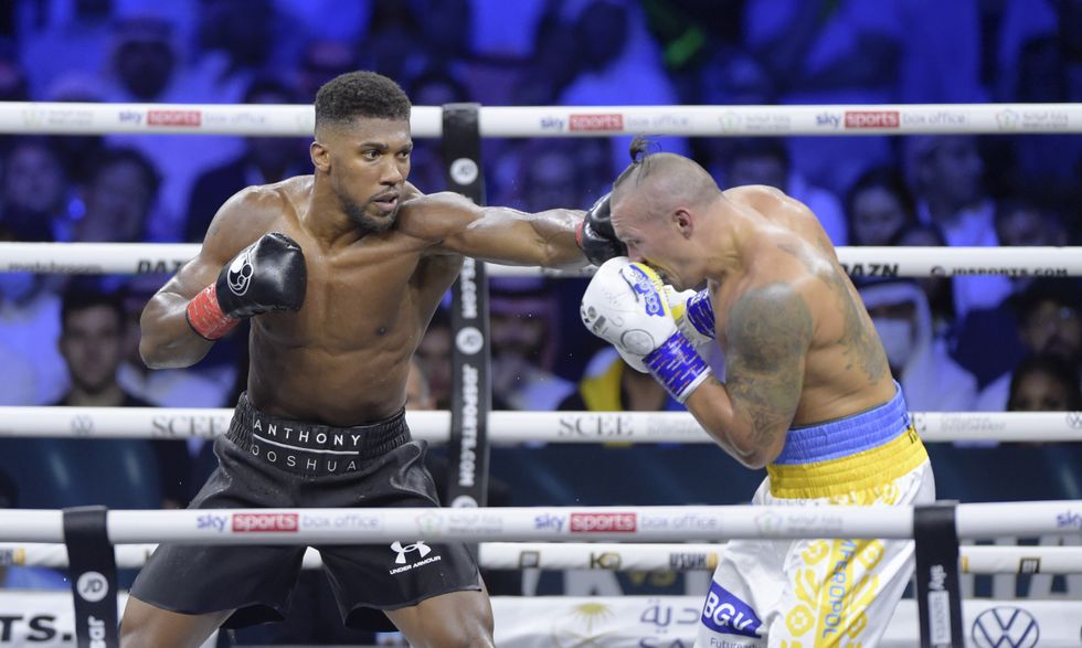 Anthony Joshua Oleksandr Usyk