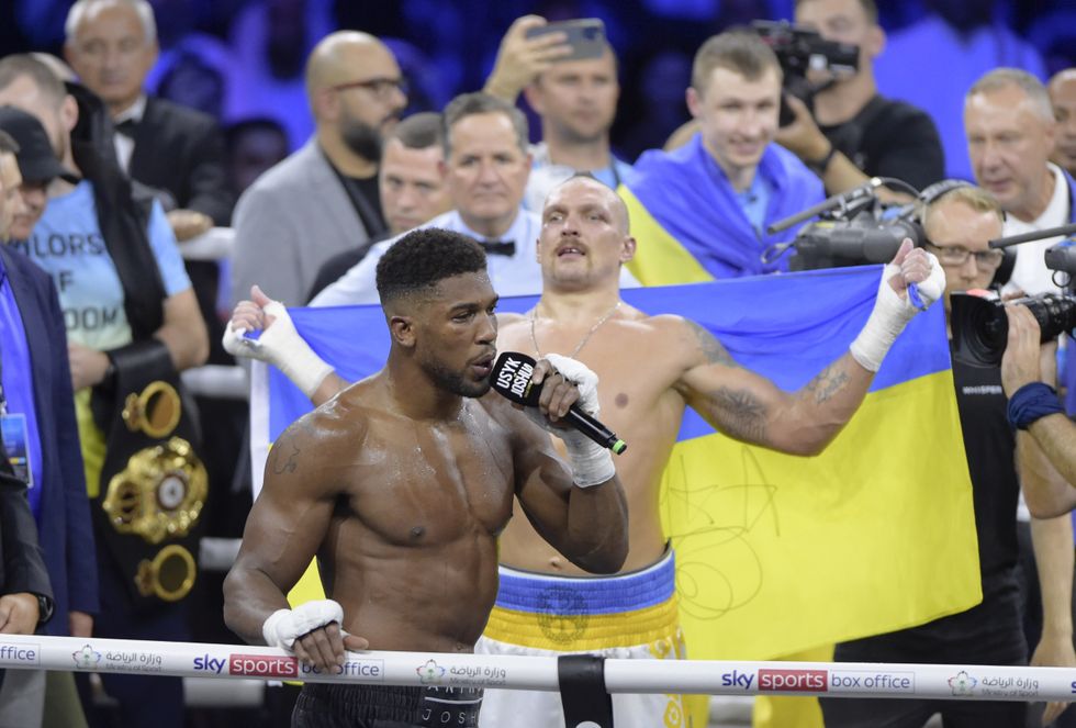 Anthony Joshua Oleksandr Usyk