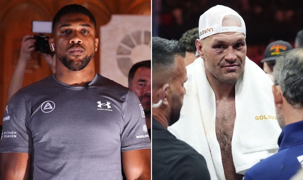 Anthony Joshua Tyson Fury