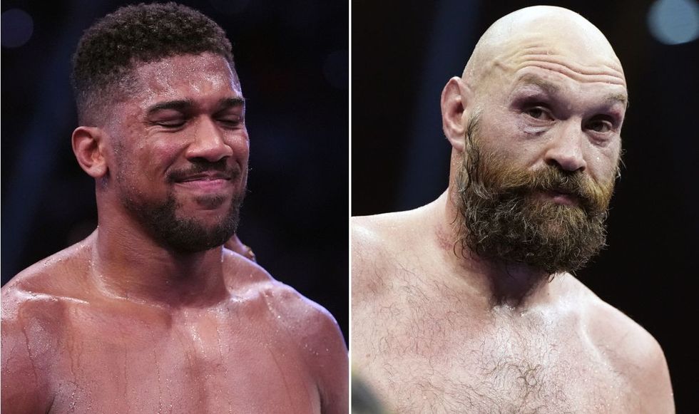 Anthony Joshua Tyson Fury