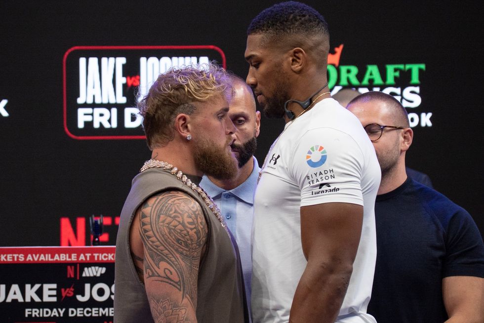 Anthony Joshua vs Jake Paul