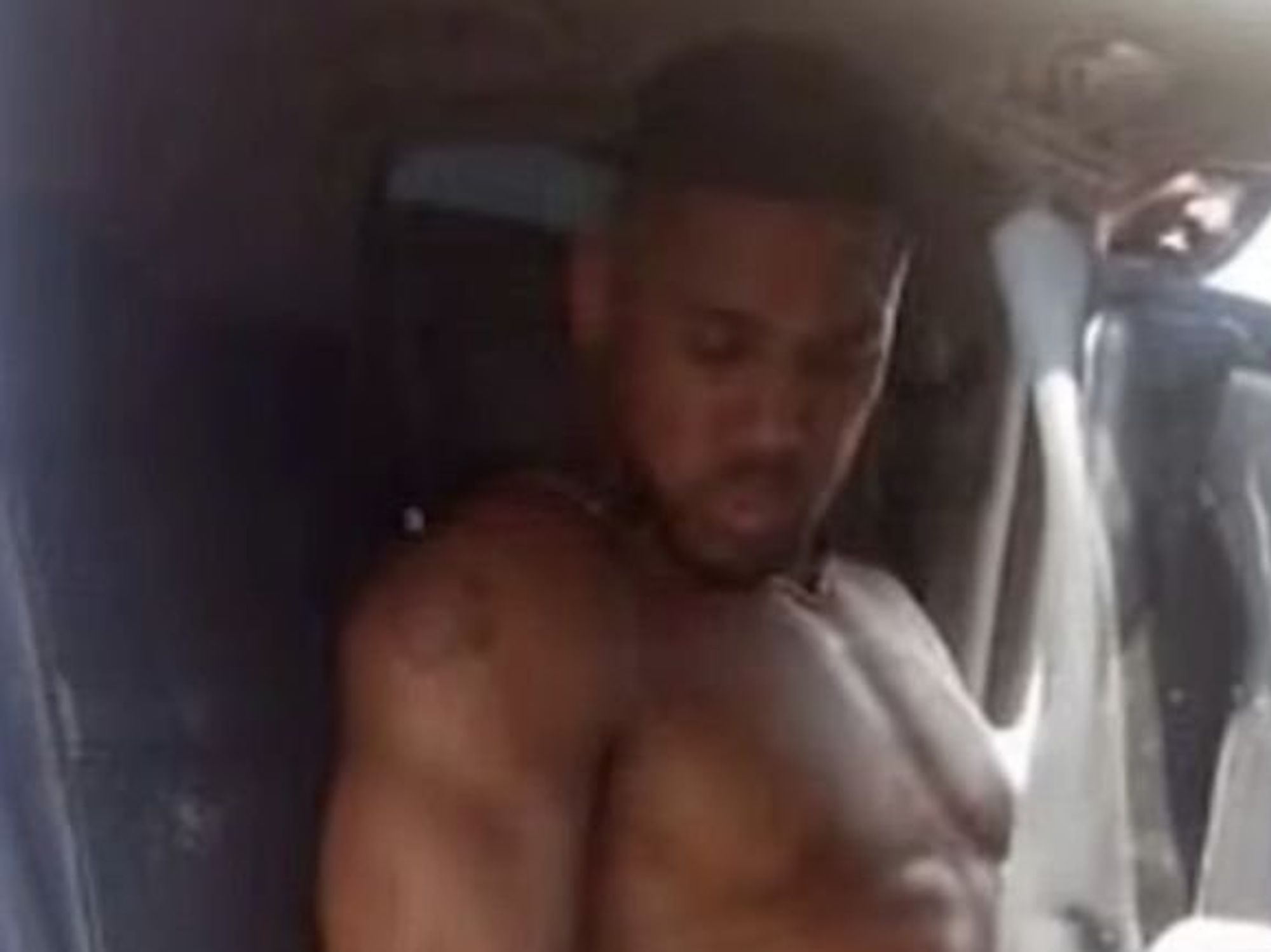 Anthony Joshua was injured in a car crash that killed two of his close friends