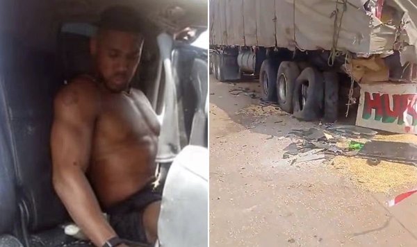 Anthony Joshua was injured in a car crash that killed two of his close friends