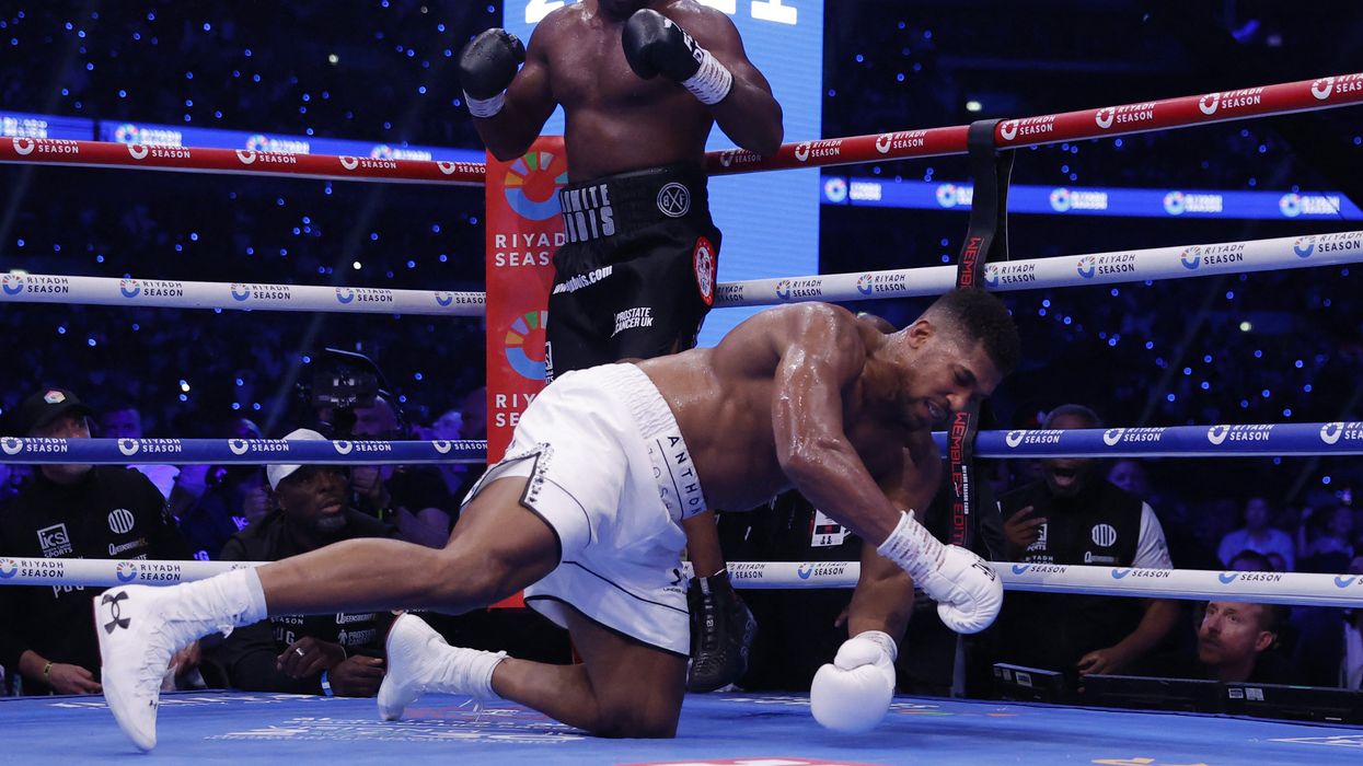 Anthony Joshua was knocked out by Daniel Dubois in the fifth round
