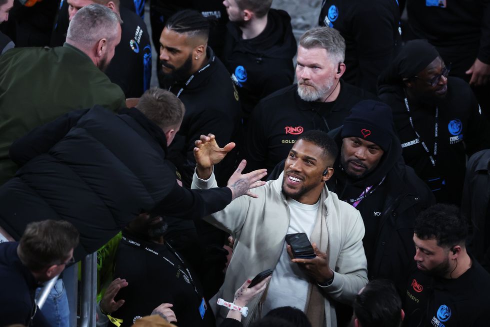 Anthony Joshua was reluctant to agree to a fight with Tyson Fury