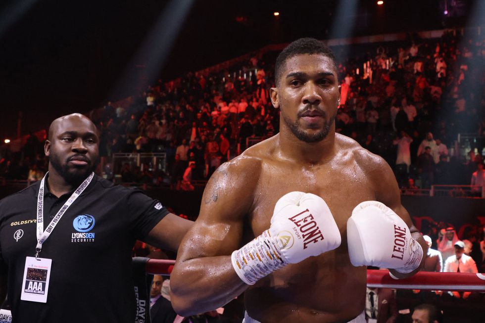 Anthony Joshua will face Francis Ngannou next