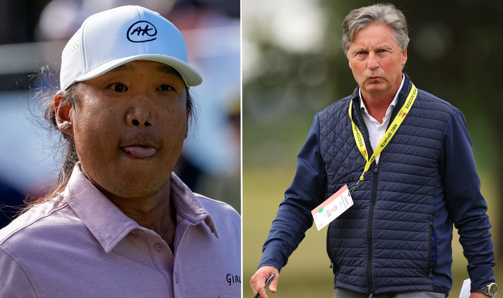 Anthony Kim hit out at Brandel Chamblee