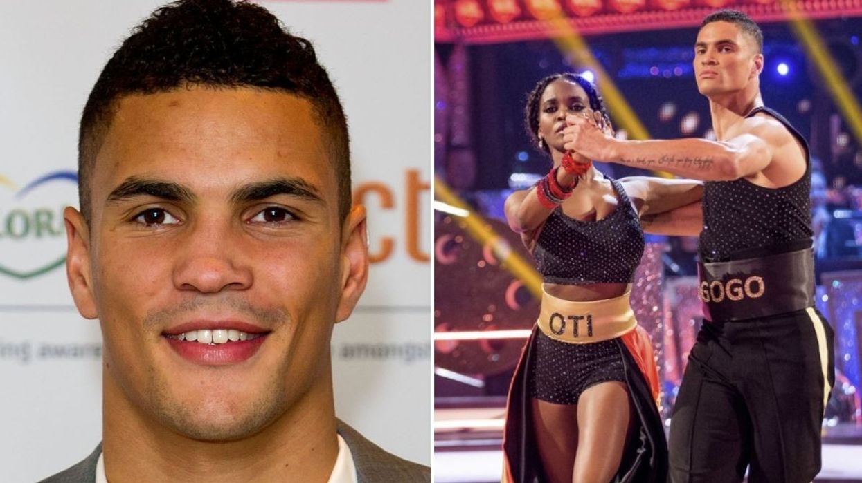 Anthony Ogogo and Oti Mabuse