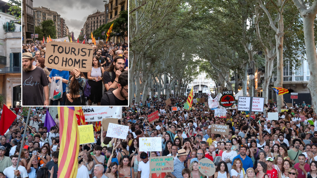Anti-tourism protests