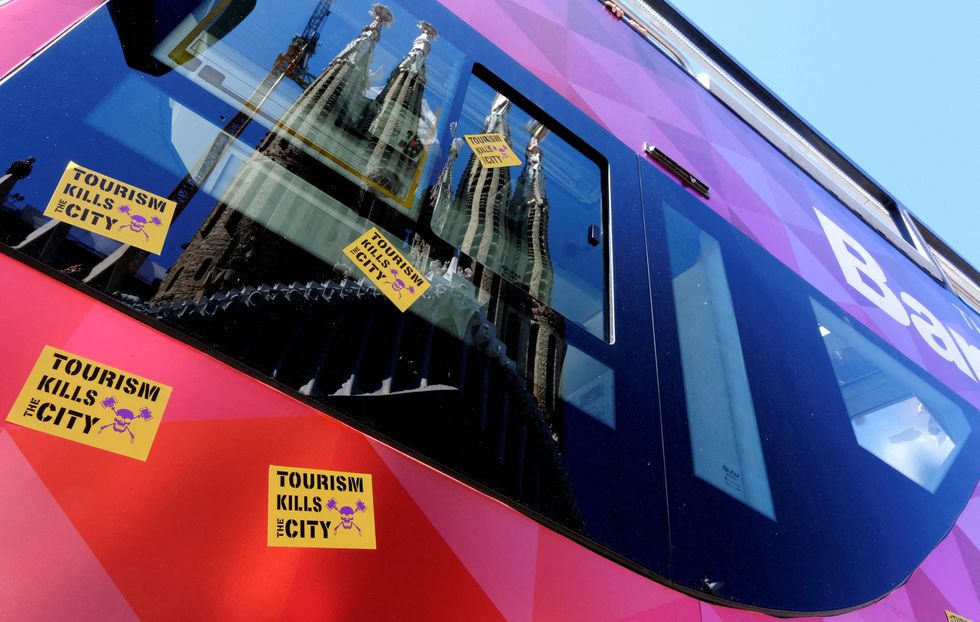 Anti-tourist protests have taken place across Spain in recent months